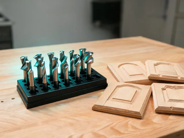 Router bits for cabinet and profile work